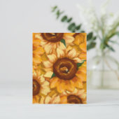 Carte Postale Les tournfleurs générés par l'IA (Debout devant)