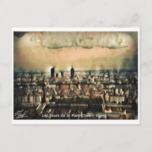 Carte Postale Les tours de la Part-Dieu - Lyon
