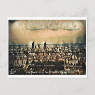Carte Postale Les tours de la Part-Dieu - Lyon