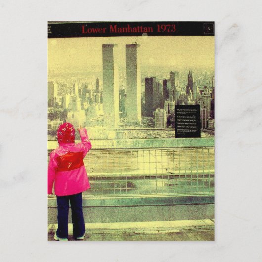 Carte Postale Les Tours et un enfant (Devant)