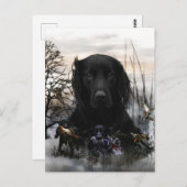 Carte Postale Les tribus noires en or (Devant / Derrière)