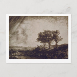 Carte Postale Les Trois Arbres