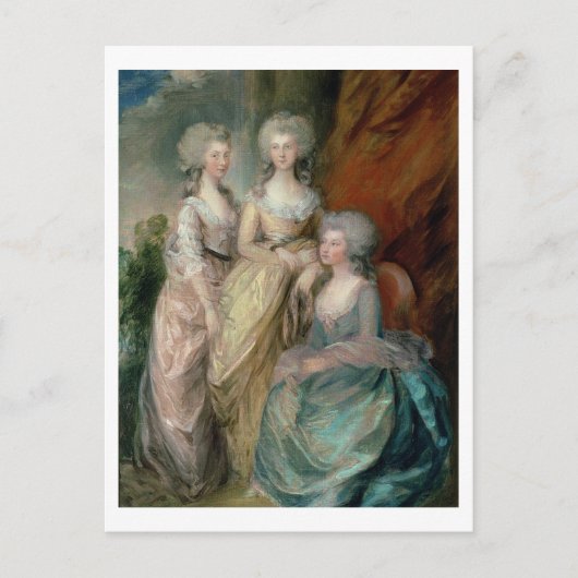 Carte Postale Les trois filles aînées de George III : Princesse (Devant)