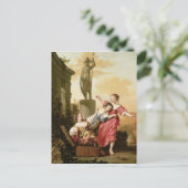 Carte Postale Les Trois Filles des Cecrops (Debout devant)