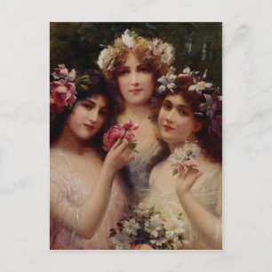 Carte Postale Les Trois Graces - Émile Vernon
