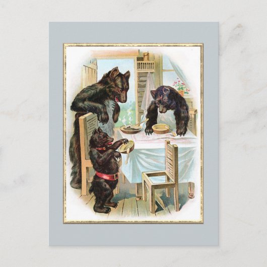 Carte Postale Les Trois Ours (Devant)