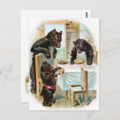 Carte Postale Les Trois Ours (Devant / Derrière)