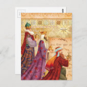 Carte Postale Les Trois Rois (Devant / Derrière)