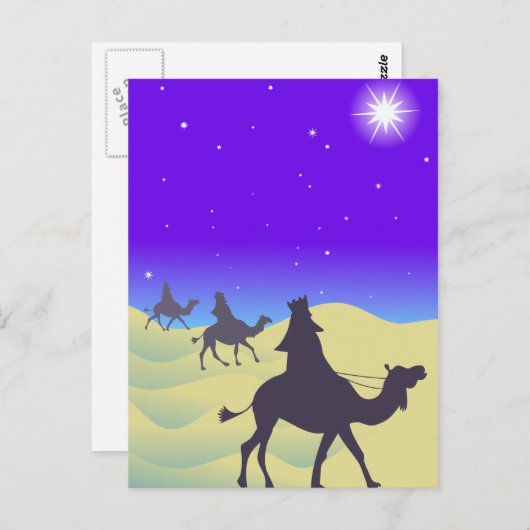 Carte Postale Les Trois Sages (Devant / Derrière)