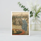 Carte Postale Les trois têtes du puits (Debout devant)