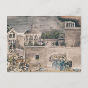 Carte Postale Les troupes américaines sous le général Doniphan