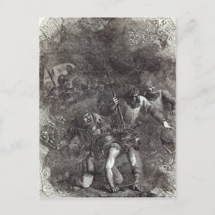 Carte Postale Les troupes du Seigneur Montaigne