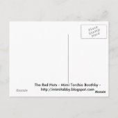 Carte Postale Les Trous Rouges (Dos)