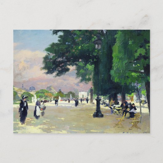 Carte Postale Les Tuileries (Devant)