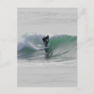 Carte Postale Les vagues océaniques Surfeurs