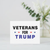 Carte Postale Les vétérans de Trump (Debout devant)