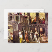 Carte Postale Les vierges sages et stupides de Tintoretto (Devant / Derrière)