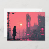 Carte Postale Les villes silencieuses de demain (Devant / Derrière)