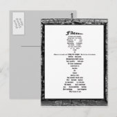 Carte Postale Les visages du péché (Devant / Derrière)