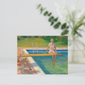 Carte Postale Les Viscountess Castlerosse | Sir John Lavery (Debout devant)