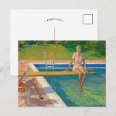 Carte Postale Les Viscountess Castlerosse | Sir John Lavery (Devant / Derrière)