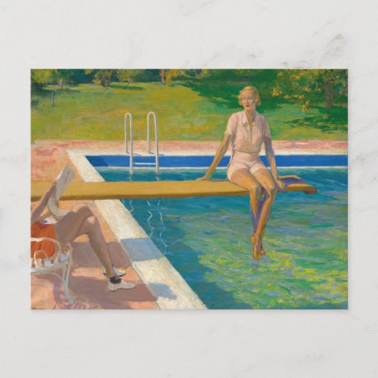 Carte Postale Les Viscountess Castlerosse | Sir John Lavery (Devant)