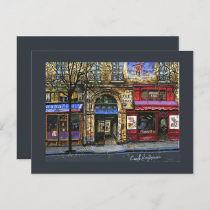 Carte Postale Les vitrines à Paris Imprimantes miniatures