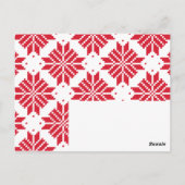 Carte Postale Les Voeux Chauds du Coeur du Texas (Dos)