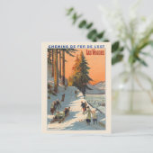 Carte Postale Les Vosges France Poster vintage 1912 (Debout devant)