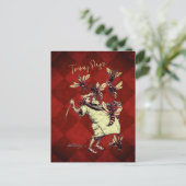 Carte Postale Les voyages de Gulliver Arthur Rackham Bees (Debout devant)