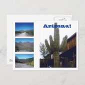 Carte Postale Les vues de l'Arizona ! (Devant / Derrière)