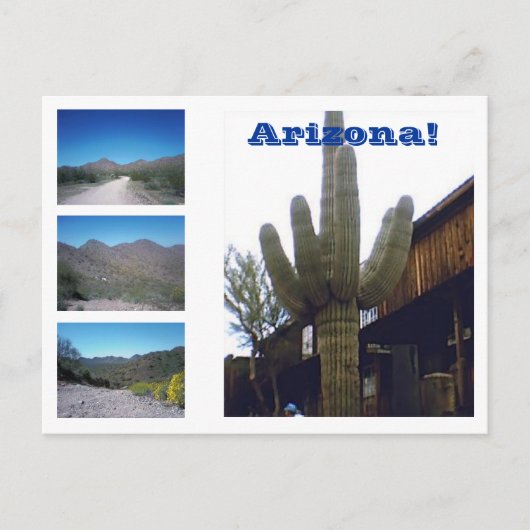 Carte Postale Les vues de l'Arizona ! (Devant)