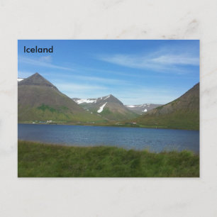 Carte Postale Les Westfjords, Islande