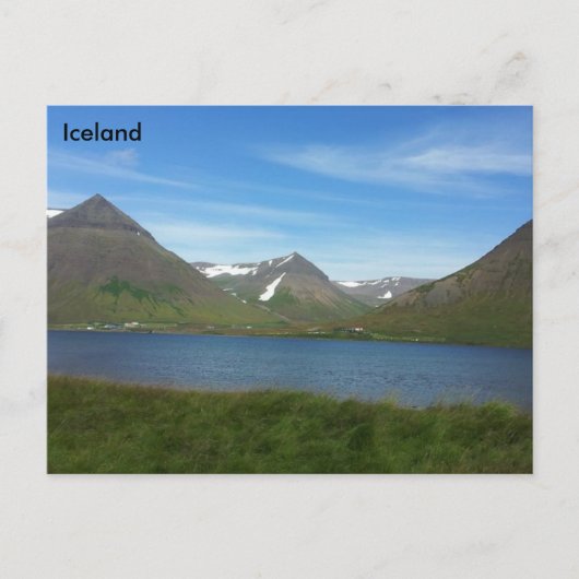 Carte Postale Les Westfjords, Islande (Devant)