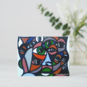 Carte Postale Les Yeux 2012 (Debout devant)