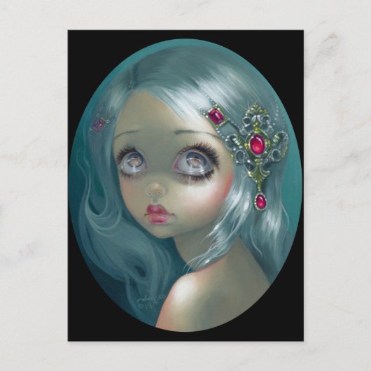 Carte postale "Les yeux au ciel" (Devant)