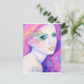 Carte Postale Les yeux de la mer (Debout devant)