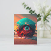 Carte Postale Les yeux sanglants (Debout devant)