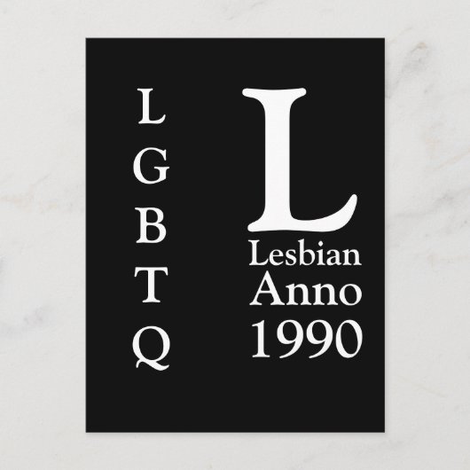 Carte Postale Lesbian Anno ? | Lesbian (Devant)