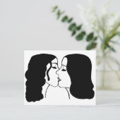 Carte Postale Lesbian Kiss (Debout devant)