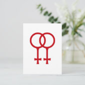 Carte Postale Lesbienne (Debout devant)