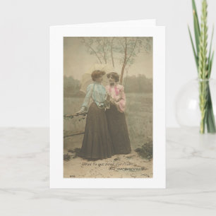 Carte postale lesbienne Valentine