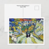 Carte Postale L'escalier de Van Gogh à Auvers (1890 (Devant / Derrière)