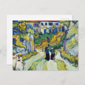 Carte Postale L'escalier de Vincent van Gogh à Auvers (Devant / Derrière)
