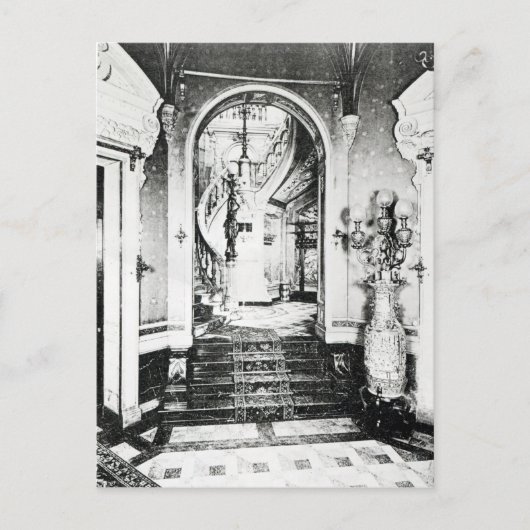 Carte Postale L'escalier Vestibule et Onyx (Devant)