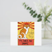 Carte Postale LeShiba (Debout devant)