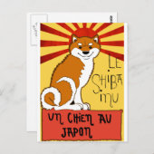 Carte Postale LeShiba (Devant / Derrière)