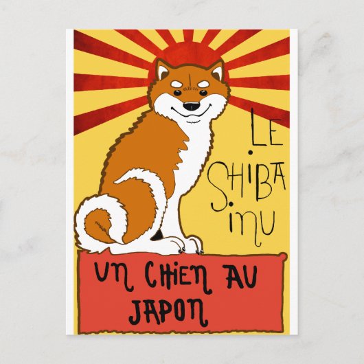 Carte Postale LeShiba (Devant)