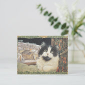 CARTE POSTALE  LESLEY ANNE IVORYS CHRISTMAS CAT POSTCARD (Debout devant)