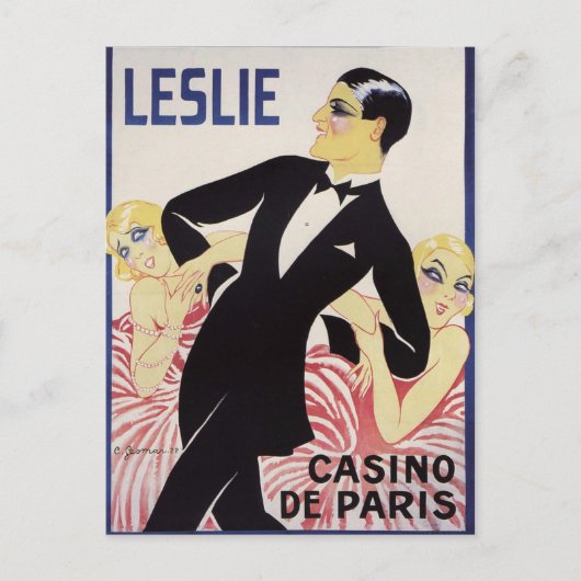 Carte Postale Leslie ! (Devant)